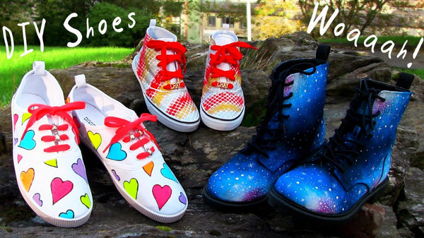 3 Easy DIY Shoe Designs For Adults & Kids