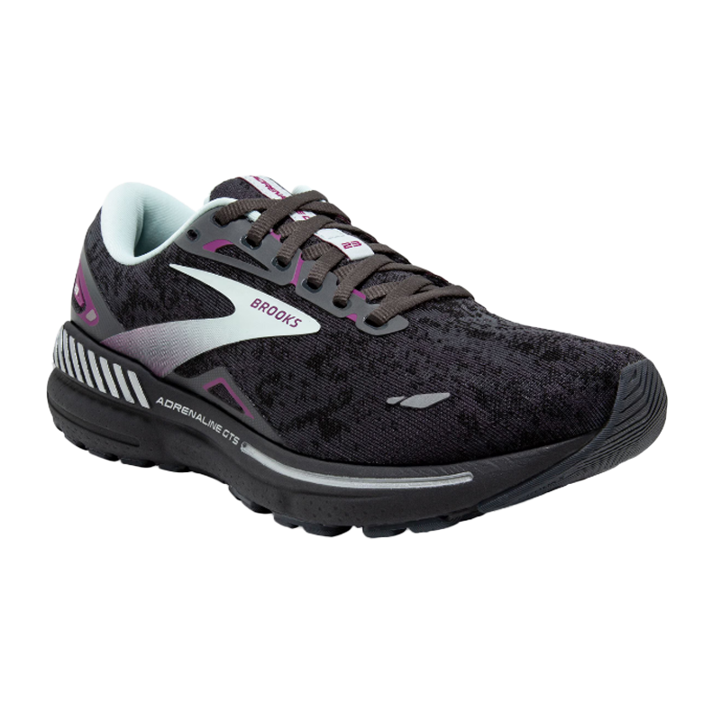 Brooks Adrenaline GTS 23 Women s Runninng Shoes Black Light Blue