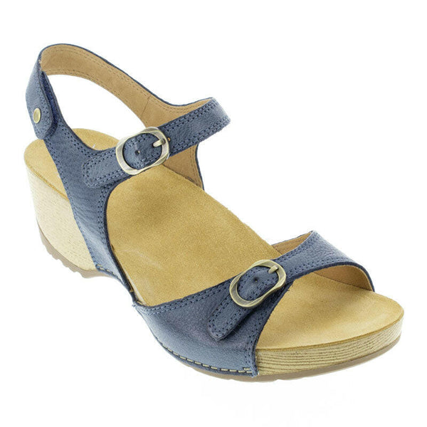 Dansko Tricia Blue Sandals