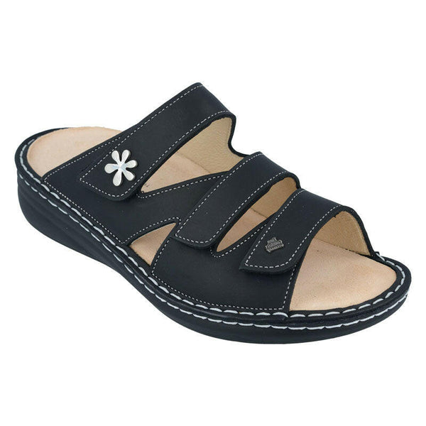 Finn Comfort Grenada Black Sandals