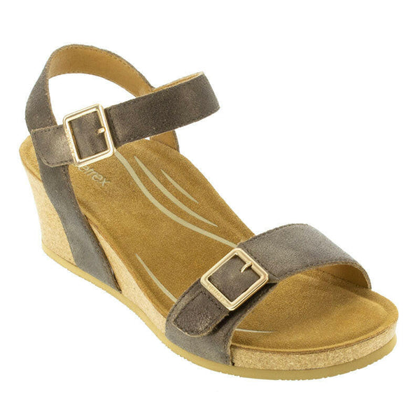 Aetrex Lexa Bronze Sandals