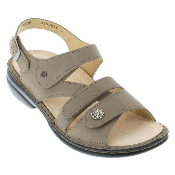 Finn Comfort Gomera Leather Soft Footbed Taupe