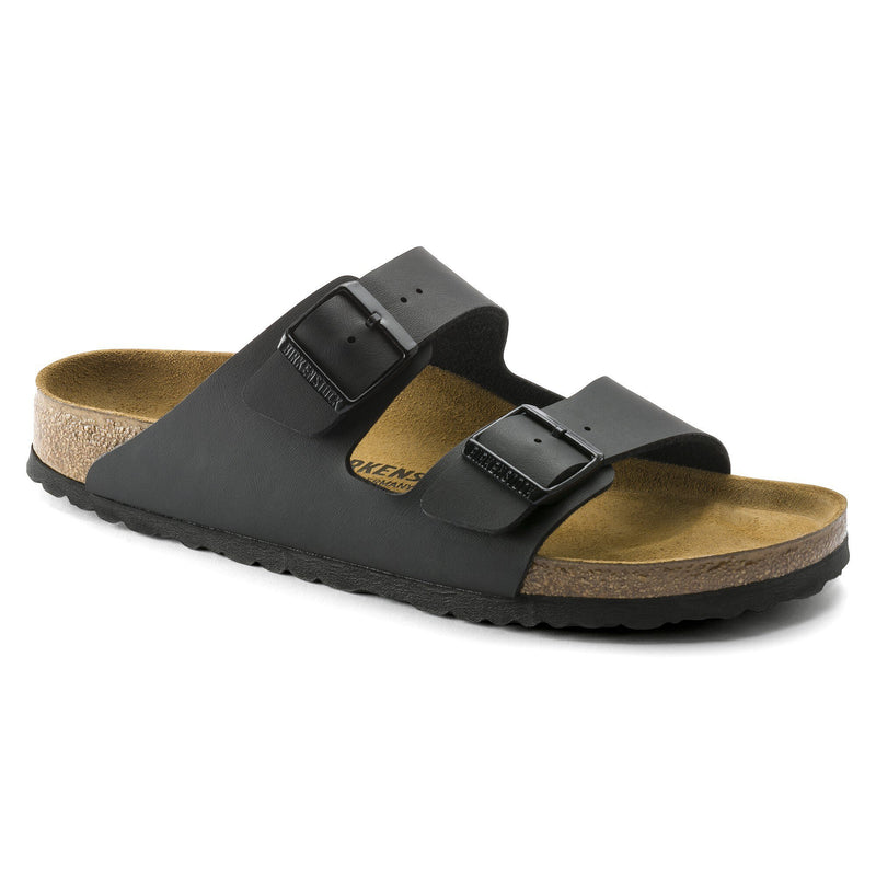 Birkenstock Arizona Sandals - Black Birko-Flor