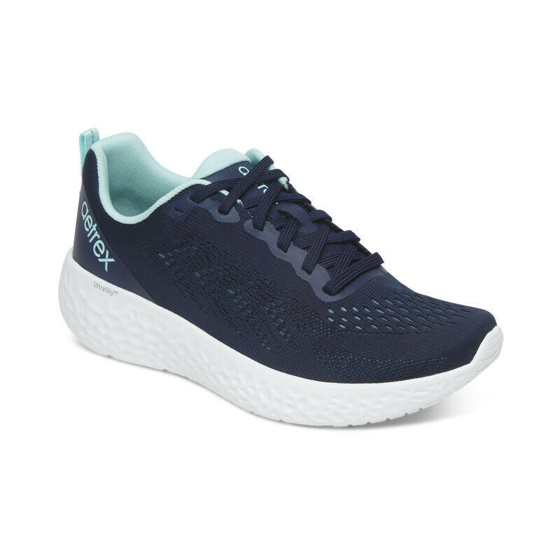 Aetrex Danika Navy Shoes