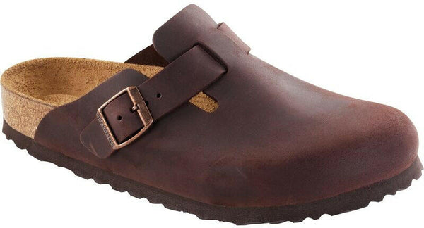 Birkenstock Boston Soft Footbed - Habana Oiled Leather