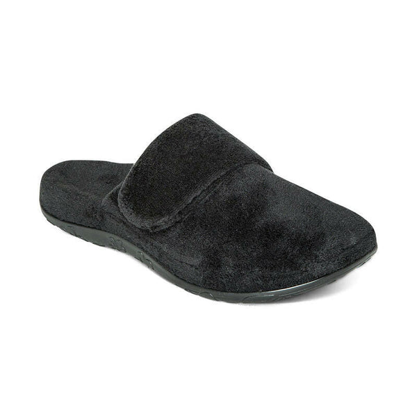 Aetrex Mandy Black Slippers