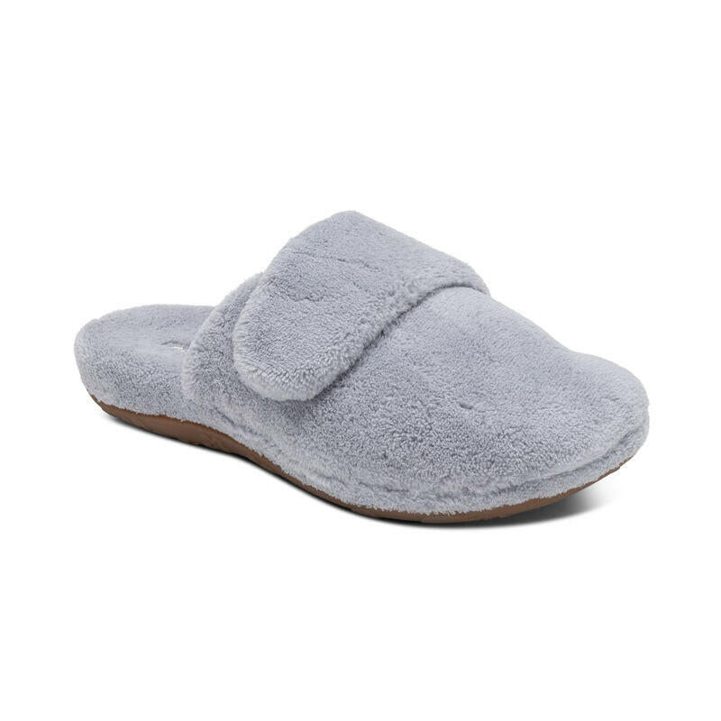 Aetrex Mandy Grey Slippers