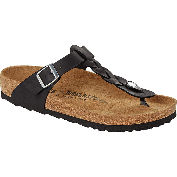 Birkenstock Gizeh Braid Black Sandals