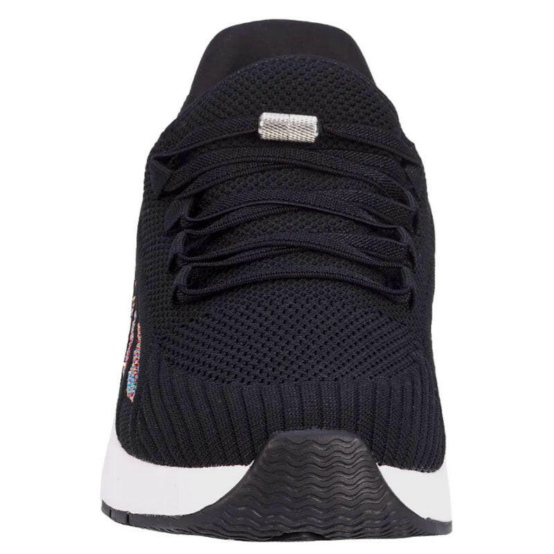 Drew Halo Women's Step-In Sneaker - Black Mesh Combo