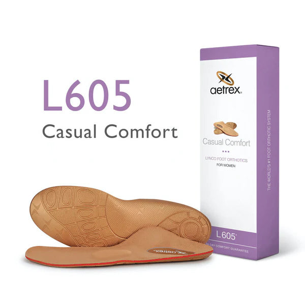 L605W Casual Med/High Arch W Metatarsal