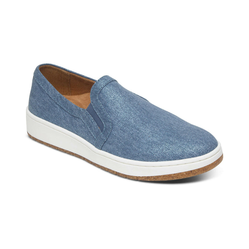 Aetrex Cameron Denim Shoes