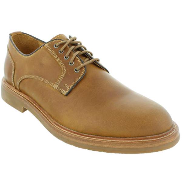 Stridewell Alpha Men's Lace-up Shoe in Cognac