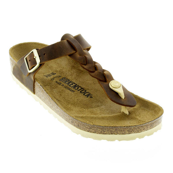 Birkenstock Gizeh Braid Cognac Sandals