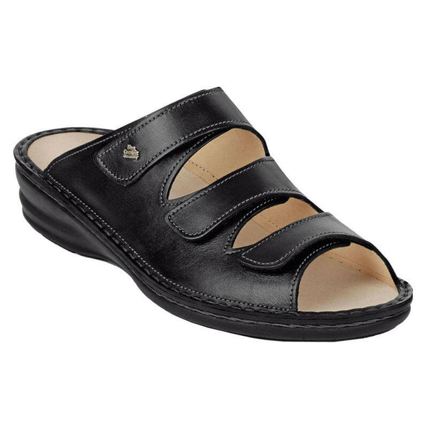 Finn Comfort Fumane Black Sandals