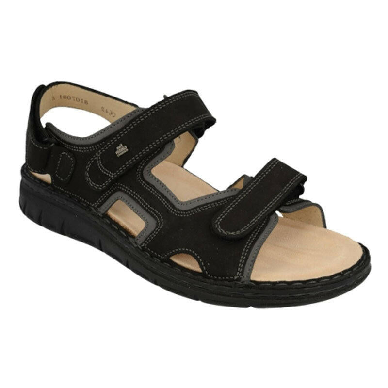 Finn Comfort Wanaka Black Sandals