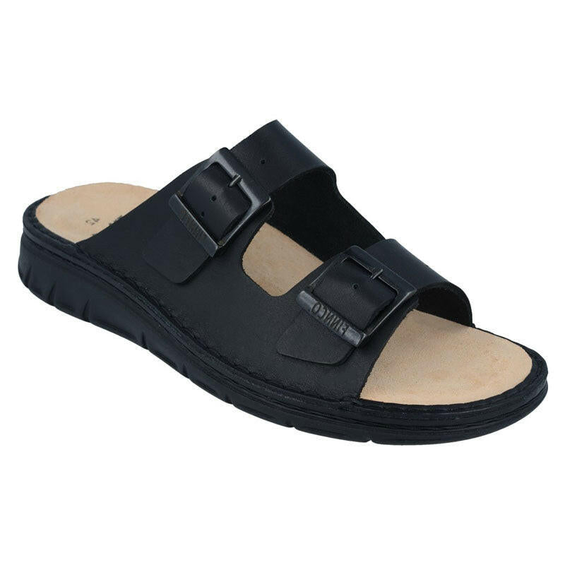 Finn Comfort Cayman Black Sandals