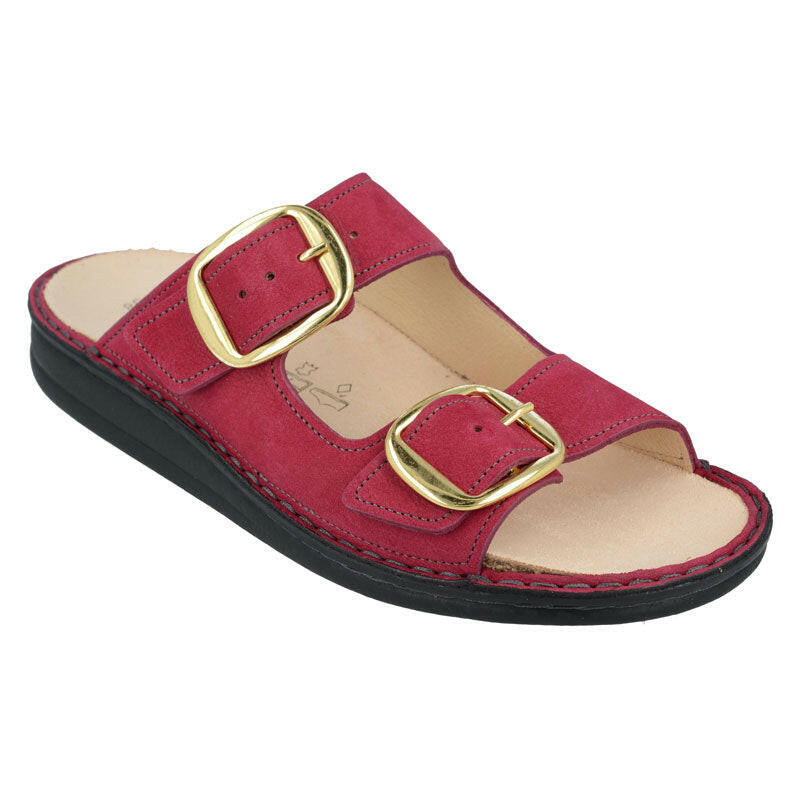 Finn Comfort Lipari Raspberry Sandals