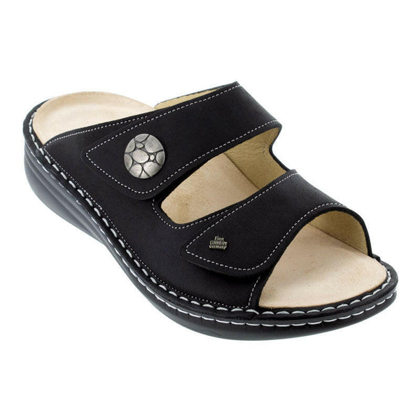 Finn Comfort Moorea Black Sandals
