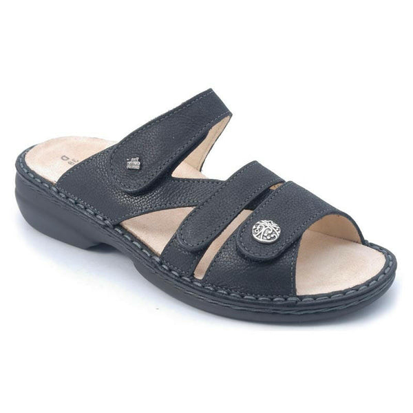 Finn Comfort Ventura Black Sandals