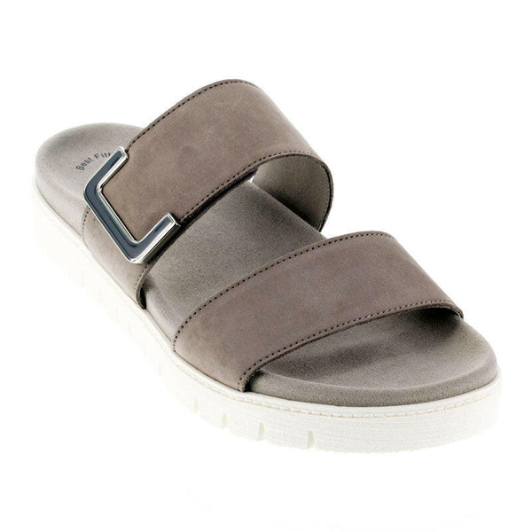 Gabor Slide Linen Sandals