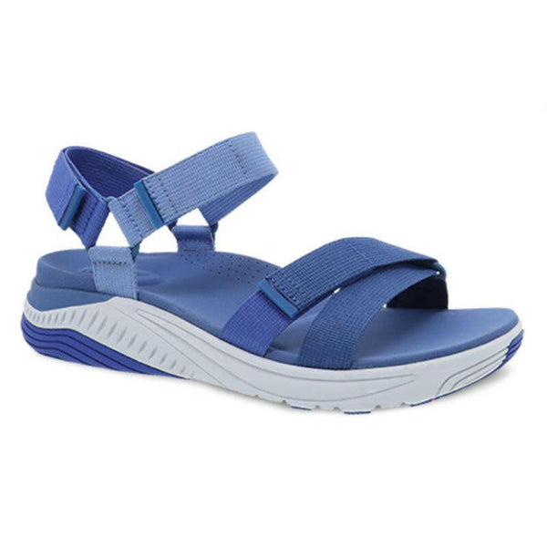 Dansko Racquel Blue Multi Sandals