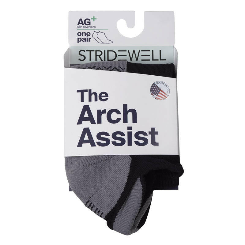 Stridewell Stridewell Arch Assist Sock Black Sox