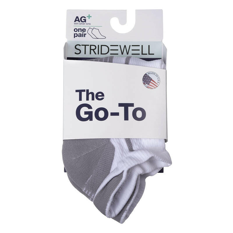 Stridewell Stridewell Go-To Sock White Sox