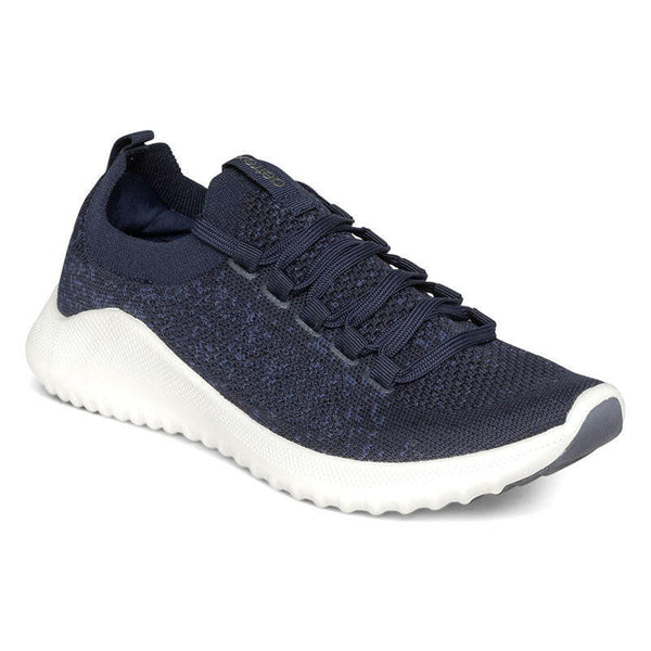 Aetrex Carly Navy Shoes