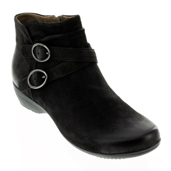 Dansko Faithe Black Boots
