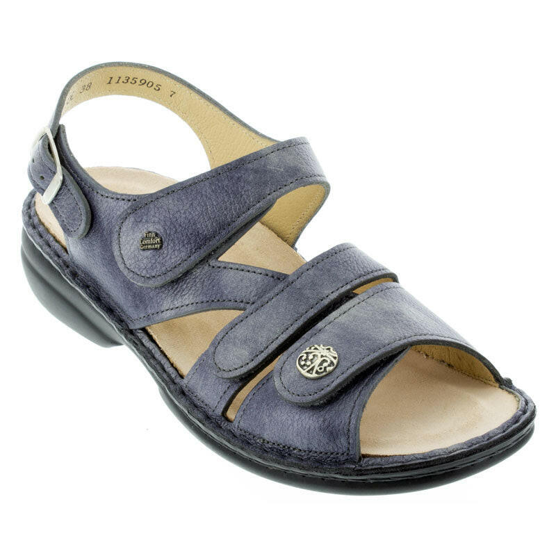 Finn Comfort Gomera Alfa Grey Sandals
