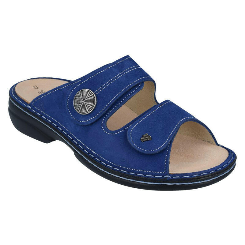 Finn Comfort Sansibar Cobalt Blue Sandals