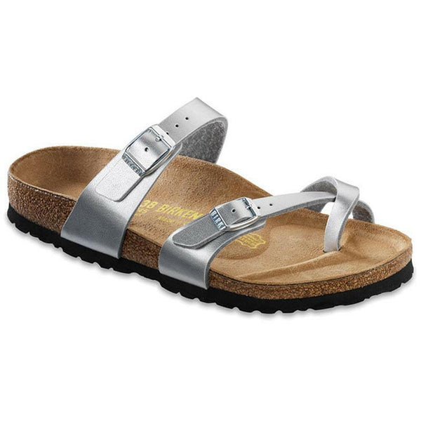 Birkenstock Mayari Silver Sandals