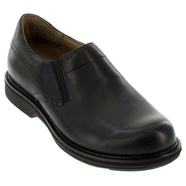 Dansko Jackson Antiqued Calf Leather Black Shoes
