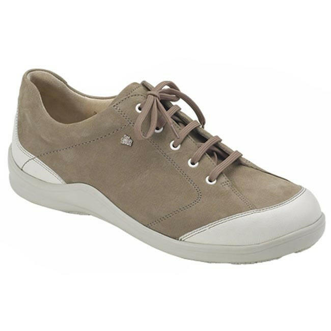 Finn Comfort Cusco Nubuck Soft Footbed Stone