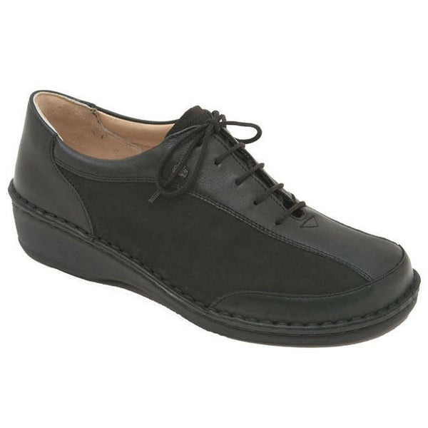 Finn Comfort Hanoi Leather Soft Footbed Black